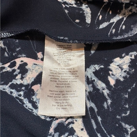 Thyme Maternity, Navy & White Patterned Dress, Medium 🤰 - Picture 9 of 10